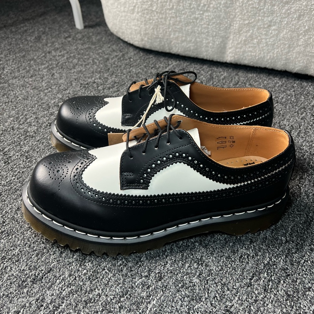 Dr. Martens 3989 Bex Black & White Shoes